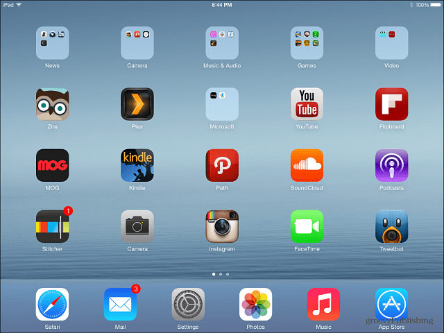 IPad restaurado iOS 7