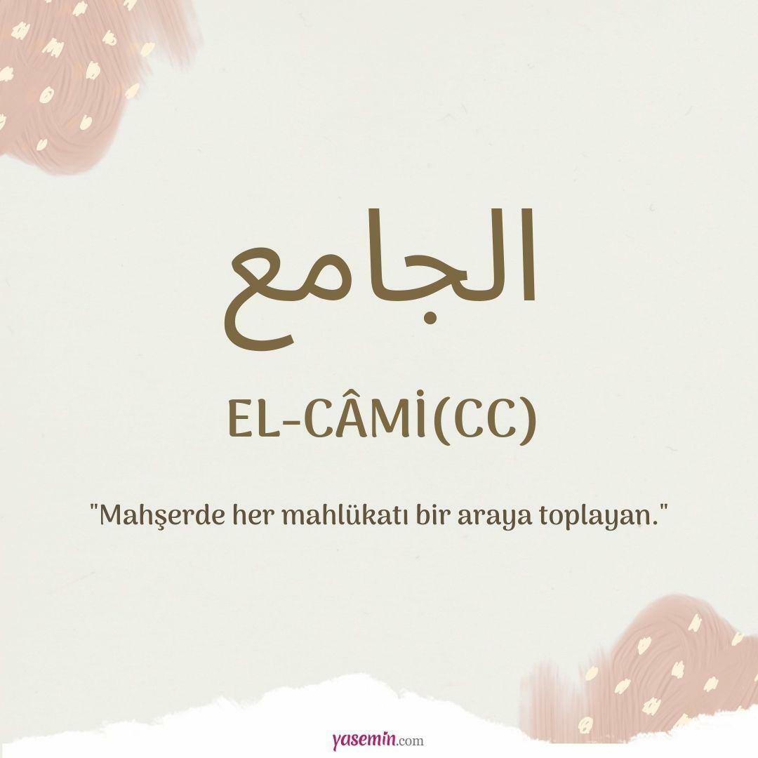O que significa Al-Cami (c.c)?