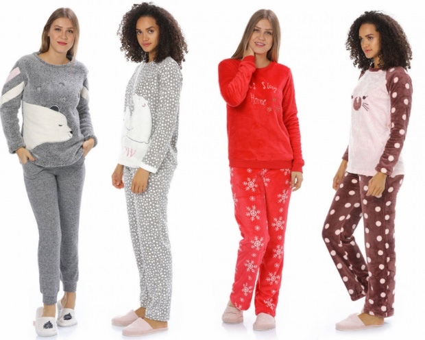 Conjuntos e preços de pijama de inverno