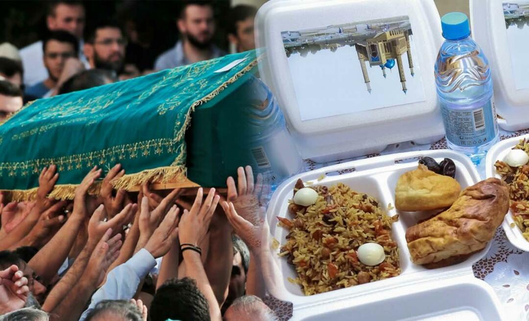 É permitido distribuir comida depois de uma pessoa morta? O dono do funeral tem que dar comida no Islã?