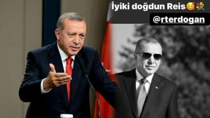 Ações especiais de nomes famosos para o aniversário do Presidente Erdoğan