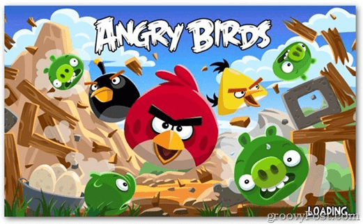 Angry Birds chegando ao Facebook