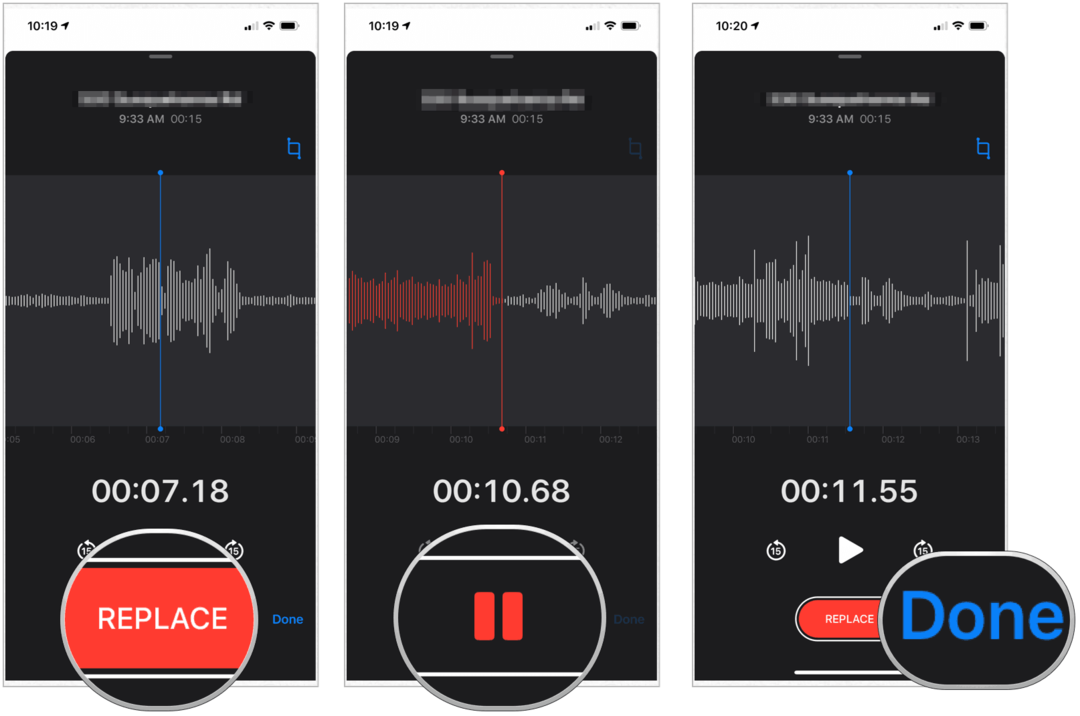Os memorandos de voz do iPhone substituem o áudio