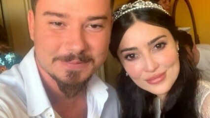A famosa atriz Melike İpek Yalova casou-se com Altuğ Gültan!