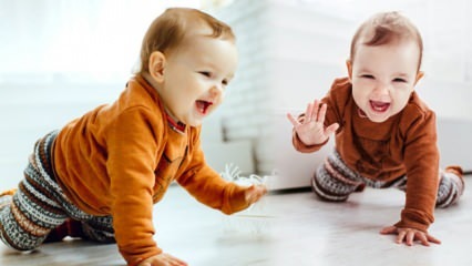 Como os bebês são ensinados a engatinhar? Quando os bebês engatinham? Estágios de rastreamento