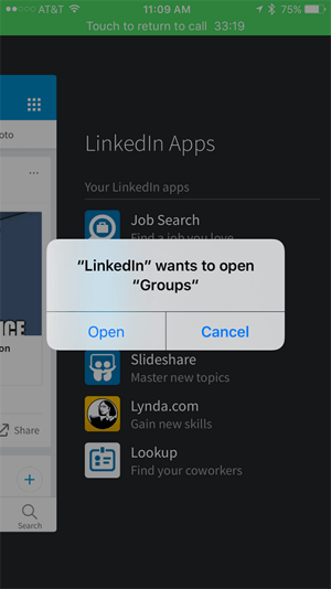 aplicativos do LinkedIn