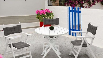 Modelos de cadeiras elegantes e confortáveis ​​para jardins e terraços