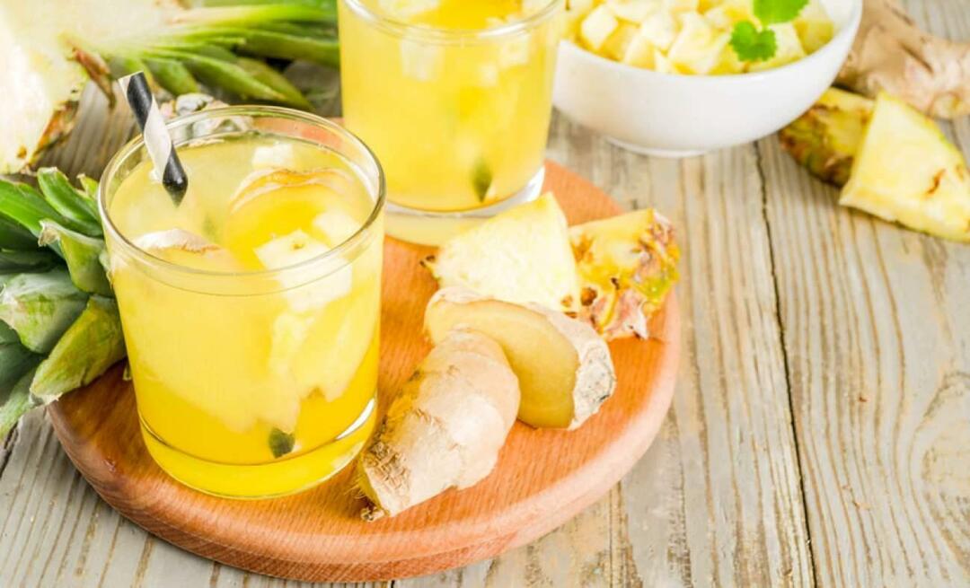 Como fazer limonada anti-edema? Receita detox para alívio de edema com abacaxi! Receita de desintoxicação aliviante