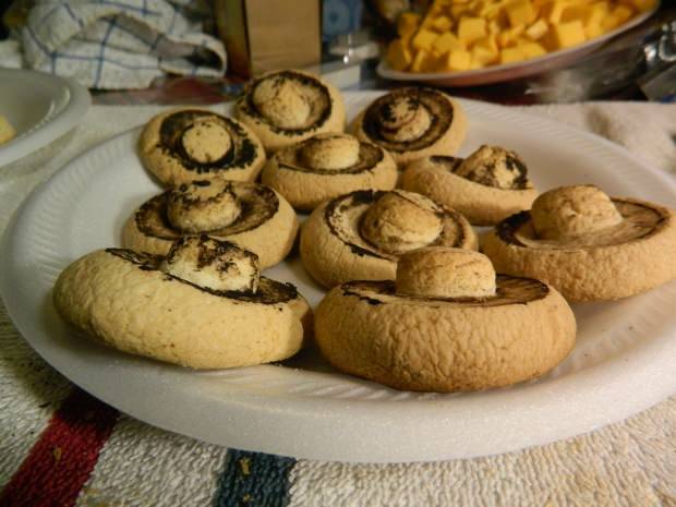 receita de biscoito de cogumelo
