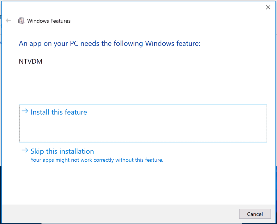 Como habilitar o suporte a aplicativos de 16 bits no Windows 10