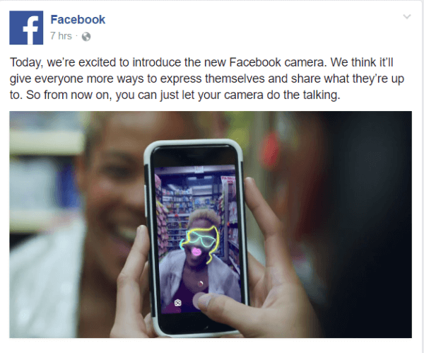 Facebook lança Facebook Stories globalmente.
