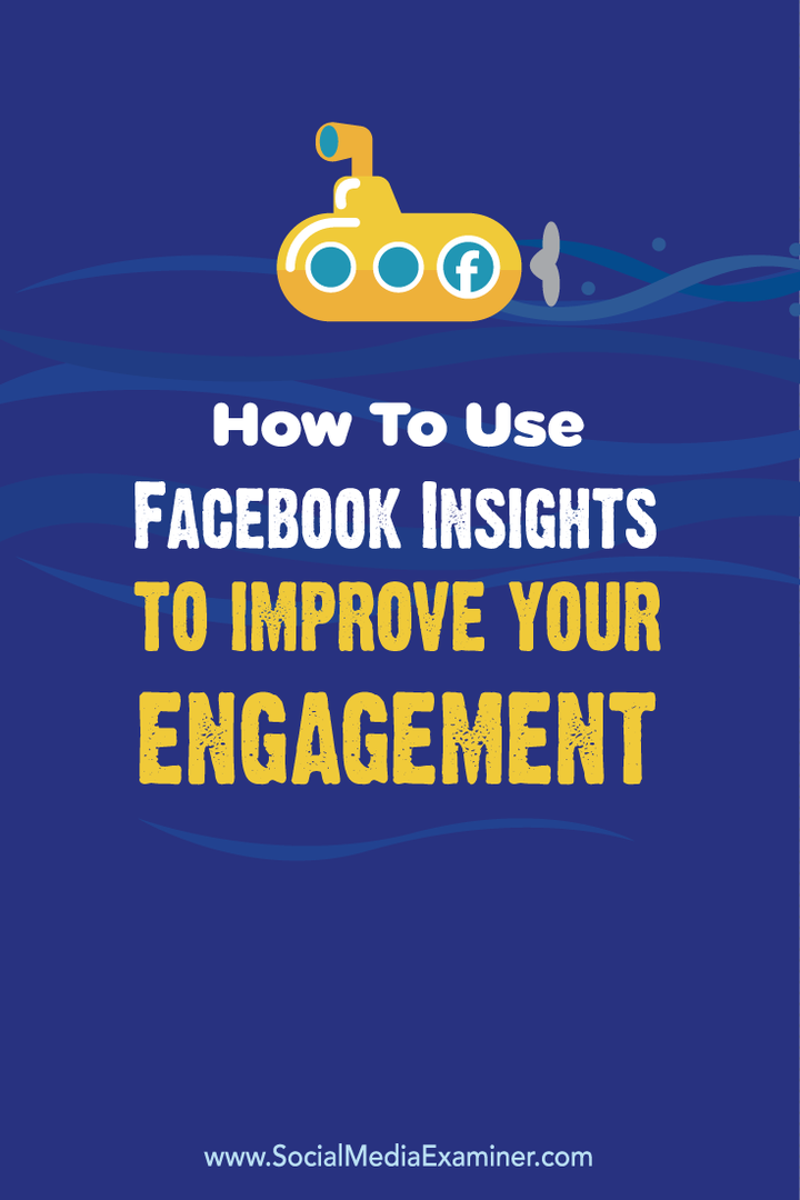 como usar os insights do Facebook para melhorar seu envolvimento