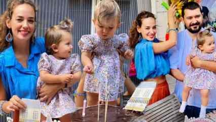 A filha de Seda Bakan, Leyla, tem 1 ano! O bolo de aniversário foi o evento ...