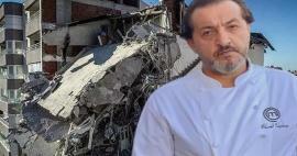 Mehmet Yalçınkaya estava cozinhando para as vítimas do terremoto! Ele pegou os cubos...
