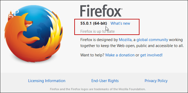 Mozilla-firefox de 64 bits