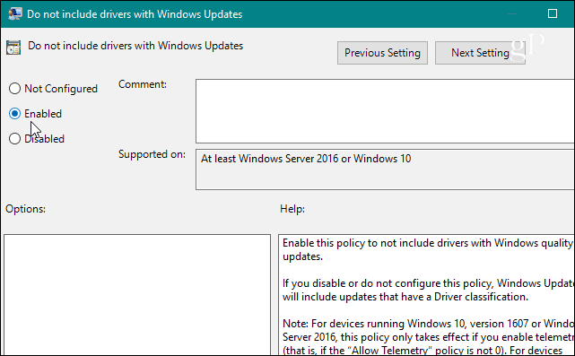 política de grupo ativar política de atualização do Windows
