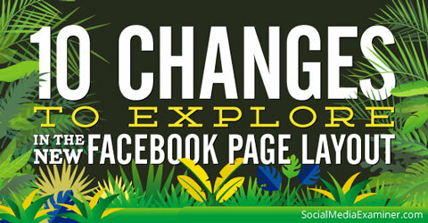novas mudanças no layout do facebook