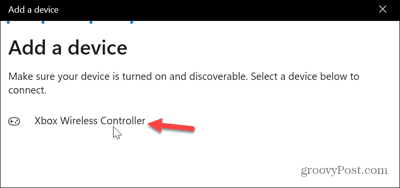 Não está detectando o controle do Xbox