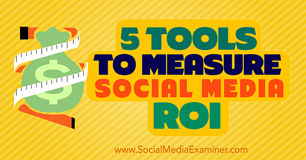 ferramentas para medir roi social