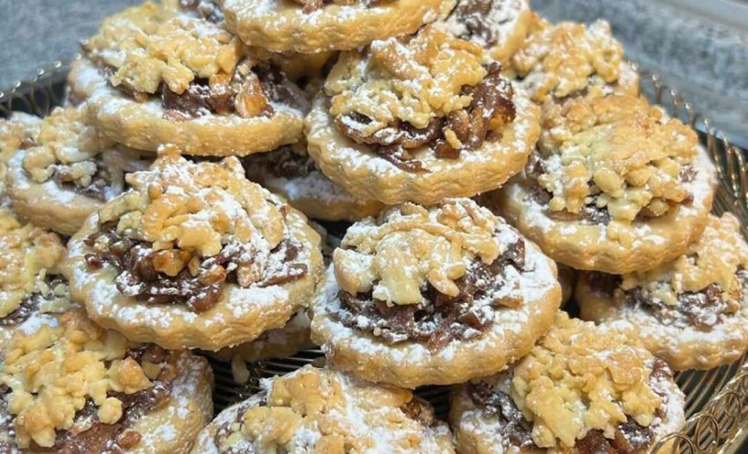 Como fazer biscoitos de maçã velhos? Biscoitos de maçã em tamanho real com um visual diferente