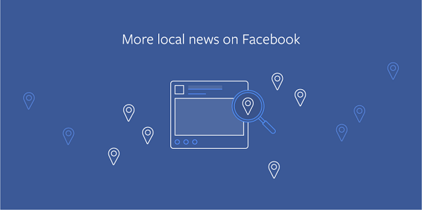 O Facebook está priorizando notícias e tópicos locais que têm um impacto direto sobre você e sua comunidade no Feed de notícias.