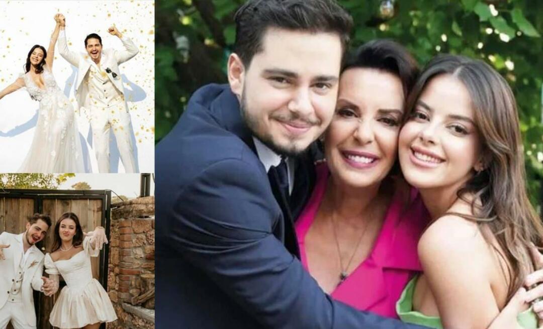 Feliz dia de Perihan Savaş! Savas Zafer se casou com Melis Ketenci em seu aniversário