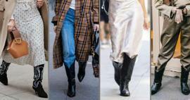 Como combinar as botas cowboy tendência outono-inverno 2023?