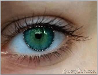 Adobe Photoshop Basics - Olho humano seleciona camada de olho