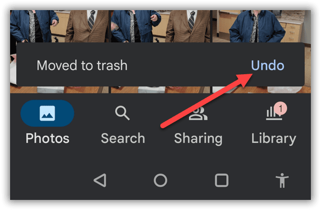 Recupere fotos excluídas no Android