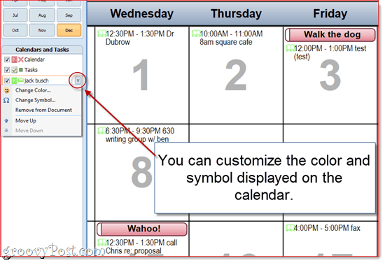 Personalizando as impressões do calendário do Outlook 2010
