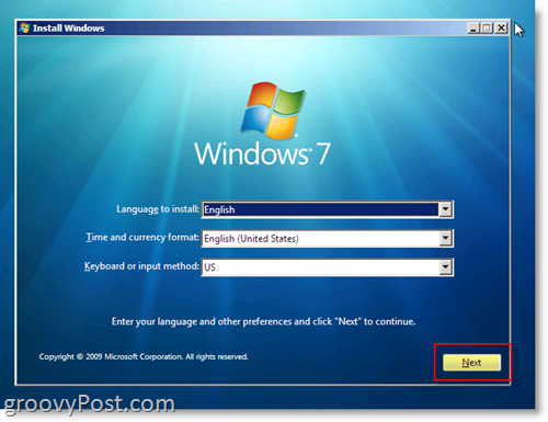 Windows 7 Instale a inicialização dupla usando o arquivo .VHD