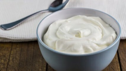 O que deve ser feito para que o iogurte não seja regado?
