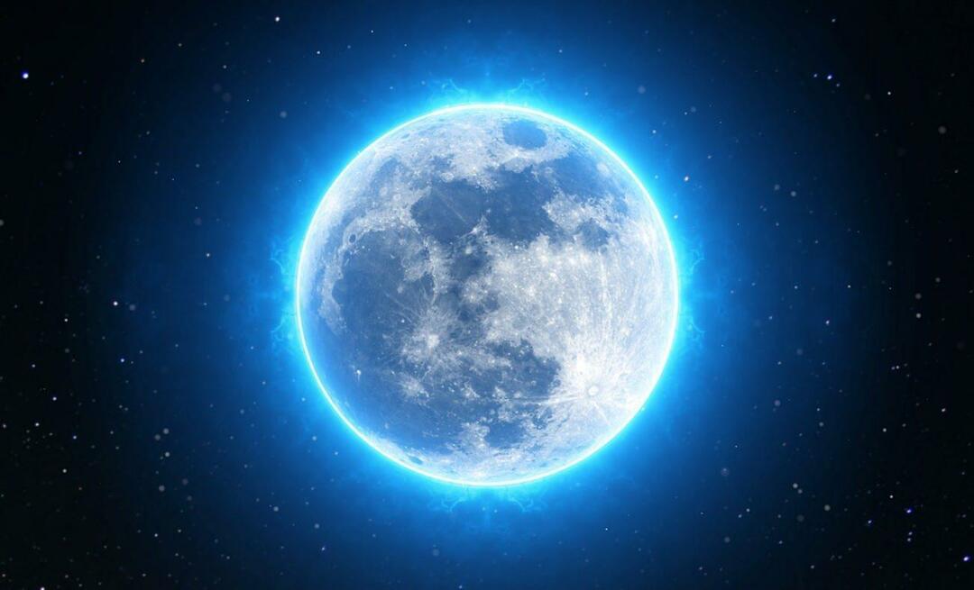 O que é uma lua azul? Quando ocorrerá a Lua Azul? Será visto da Turquia? 