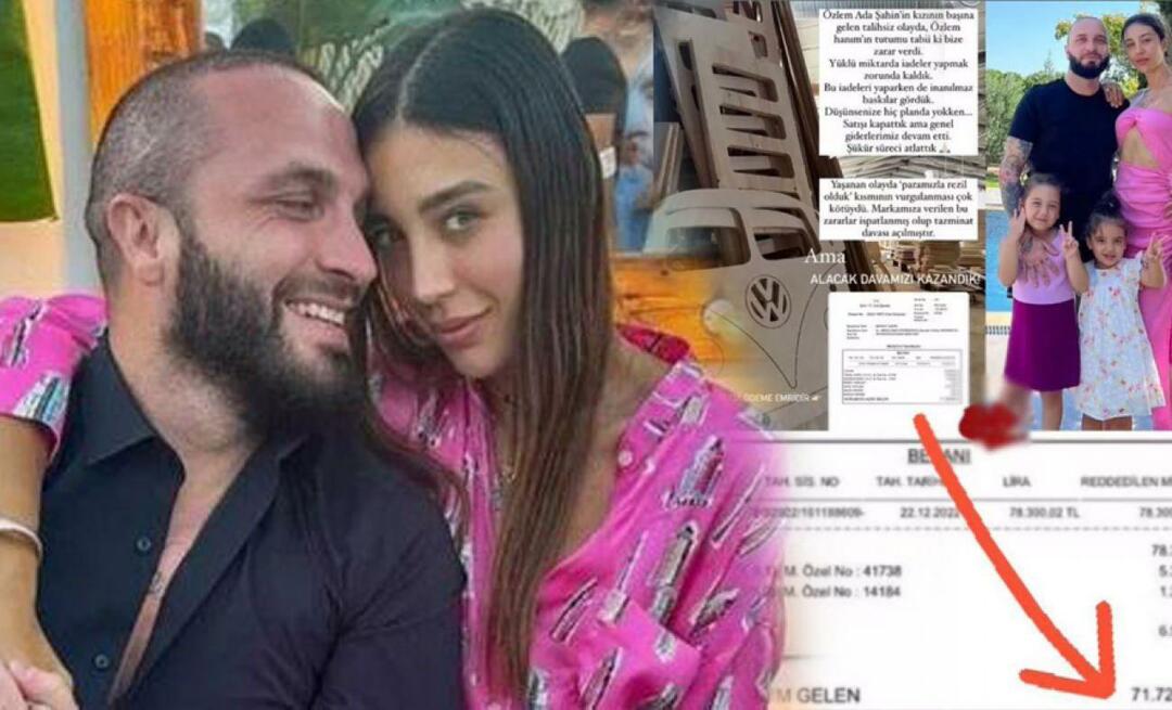 Tristes notícias para Berkay Şahin e sua esposa Özlem Ada! A marca que ele está processando...