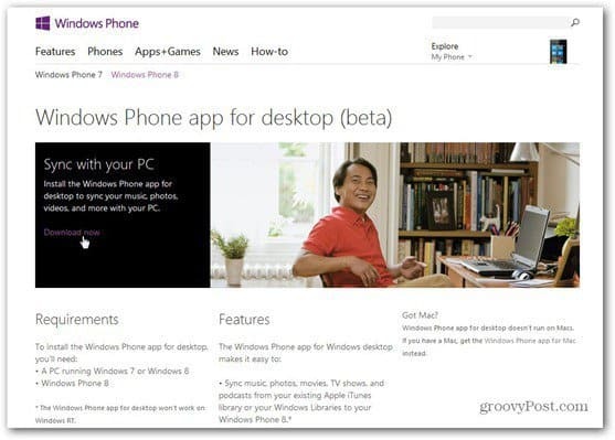 download do software para windows phone 8