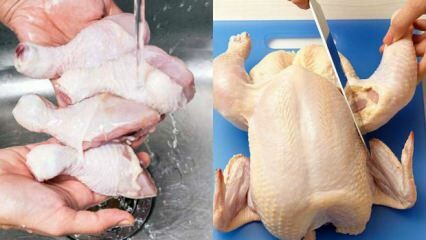 Como cortar o frango inteiro mais fácil?