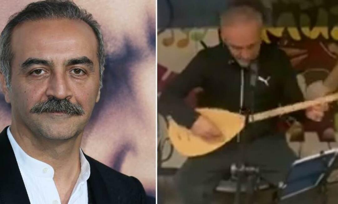 Yilmaz Erdogan fascinado com sua voz! Quando se deparou com um artista de rua no metrô, ele acompanhou a música!