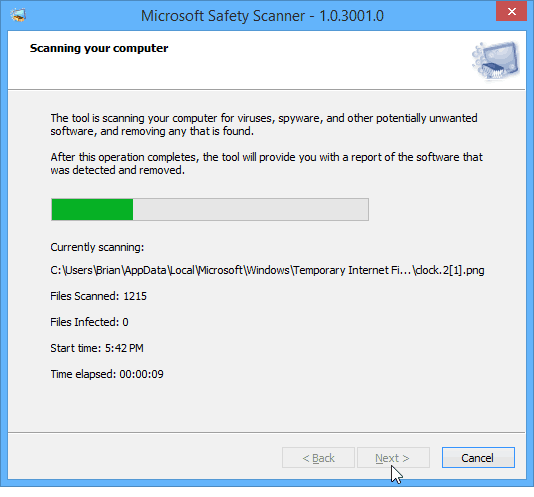 O Microsoft Safety Scanner é uma ferramenta antivírus gratuita sob demanda