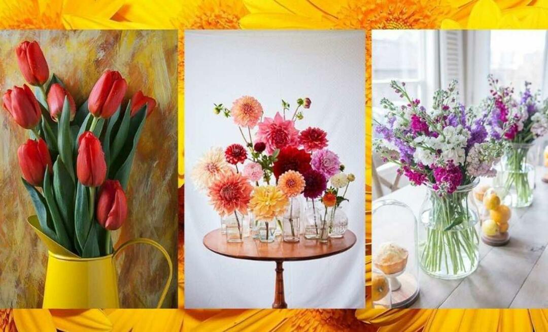 Como as flores devem ser usadas na decoração da casa? Como fazer decoração com flores?