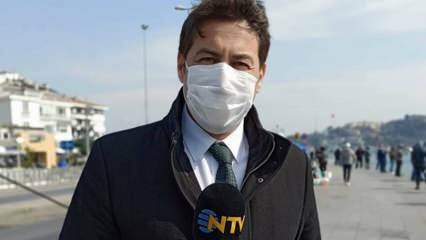 O repórter da NTV Korhan Varol anunciou que foi pego no choranavirus!