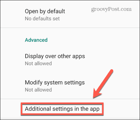 configurações adicionais do android auto