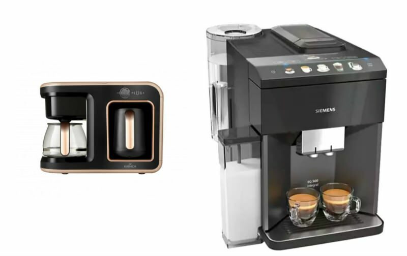 Modelos de máquina de café com múltiplas funções