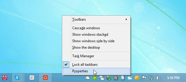 Dica de atualização do Windows 8.1: Interrompa o aparecimento de aplicativos modernos na barra de tarefas