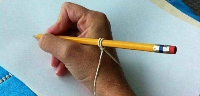 Como ensinar uma criança a segurar um lápis?