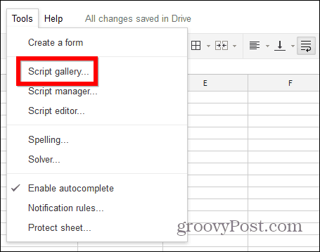 Gerenciador de scripts de instalação do Gmail Meter