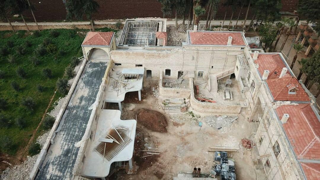 A mansão Kibar Feyzo em Reyhanlı foi danificada no terremoto! Aqui está o mais recente...