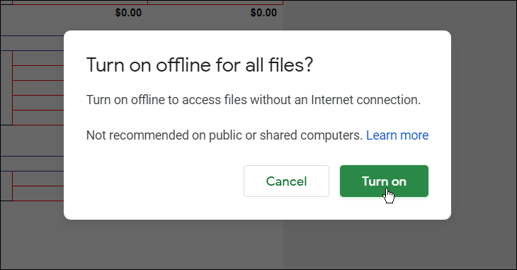  usar o Google Docs offline na área de trabalho