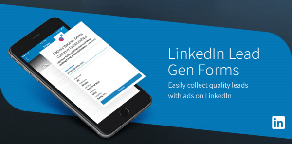 Os formulários de geração de leads do LinkedIn são uma maneira fácil de coletar leads de qualidade de usuários móveis.