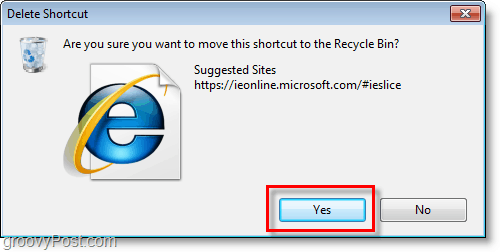 Internet Explorer 8 - exclusão de confrim