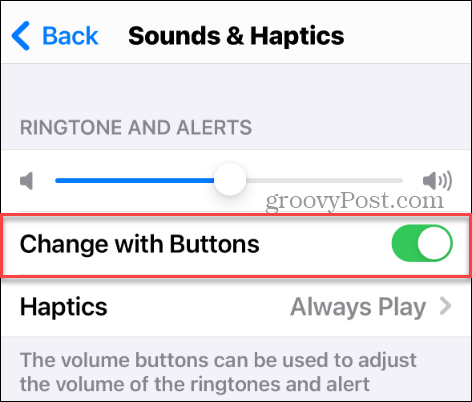 alterar as configurações dos botões do iphone